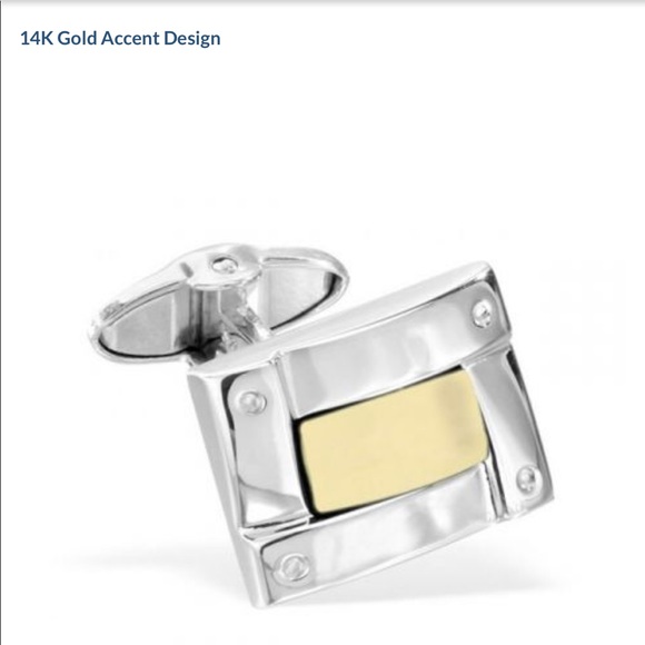 Dolan & Bullock .925/14KY Cufflinks - Picture 3 of 4